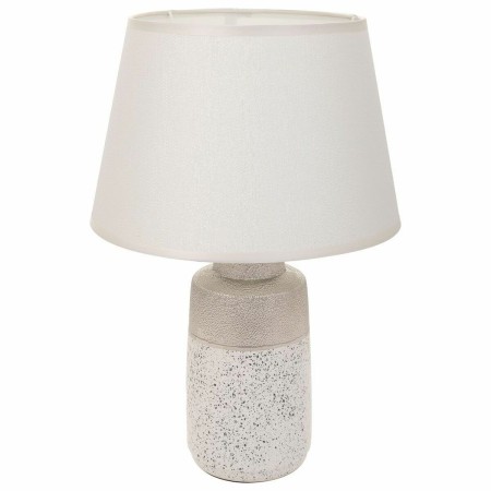 Lampe de bureau Alexandra House Living Argent Céramique 12 x 30 x 12 cm | Tienda24 Tienda24.eu