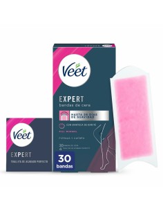 Bandas Depilatorias Corporales Veet Expert (30 unidades) de Veet, Depilación con cera - Ref: S05117889, Precio: 11,02 €, Desc...