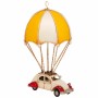 Figurine Décorative Alexandra House Living Jaune Fer ABS Ballon Voiture Parachute 17 x 31 x 18 cm | Tienda24 Tienda24.eu