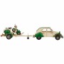 Decorative Figure Alexandra House Living Green Iron ABS Motorbike Trailer 9 x 9 x 41 cm | Tienda24 Tienda24.eu