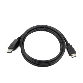 Câble DisplayPort vers HDMI GEMBIRD DisplayPort - HDMI, 1m de GEMBIRD, Câbles DisplayPort - Réf : S9114997, Prix : 6,74 €, Re...