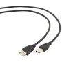 Cable Alargador USB GEMBIRD 1.8m USB 2.0 A M/FM (1,8 m) Negro 1,8 m de GEMBIRD, Cables USB - Ref: S9115010, Precio: 1,68 €, D...