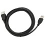 Cable Alargador USB GEMBIRD 1.8m USB 2.0 A M/FM (1,8 m) Negro 1,8 m de GEMBIRD, Cables USB - Ref: S9115010, Precio: 1,68 €, D...