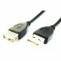 Cable Alargador USB GEMBIRD CCP-USB2-AMAF-10 Negro 3 m | Tienda24 - Global Online Shop Tienda24.eu