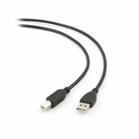 Câble USB 2.0 A vers USB B GEMBIRD CCP-USB2-AMBM-6 (1,8) Noir 1,8 m de GEMBIRD, Câbles USB - Réf : S9115016, Prix : 1,62 €, R...