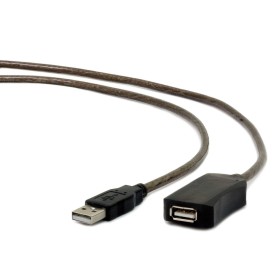 Câble Rallonge à USB GEMBIRD USB A/USB A M/F 5m Noir 5 m de GEMBIRD, Câbles USB - Réf : S9115019, Prix : 9,16 €, Remise : %