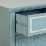 Nightstand Alexandra House Living Blue White 32 x 74 x 46 cm | Tienda24 Tienda24.eu