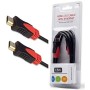 Cable HDMI Savio CL-95 Negro Rojo 1,5 m | Tienda24 - Global Online Shop Tienda24.eu