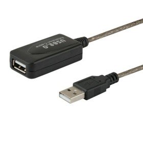 Verlängerungskabel mit USB Savio CL-76 Weiß Schwarz 5 m von Savio, USB-Kabel - Ref: S9115070, Preis: 10,53 €, Rabatt: %