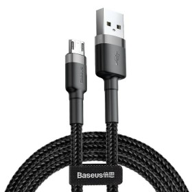 USB Cable to micro USB Baseus CAMKLF-BG1 White Black 1 m by Baseus, USB Cables - Ref: S9115146, Price: 5,57 €, Discount: %