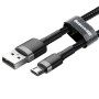 USB-Kabel auf micro-USB Baseus CAMKLF-BG1 Weiß Schwarz 1 m | Tienda24 - Global Online Shop Tienda24.eu