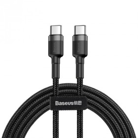 Cable USB C Baseus Cafule Black Black/Grey 1 m by Baseus, USB Cables - Ref: S9115164, Price: 6,00 €, Discount: %