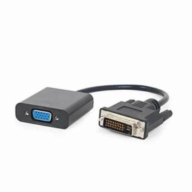 Adaptador DVI para VGA GEMBIRD A-DVID-VGAF-01 Preto 20 cm de GEMBIRD, Adaptadores DVI-HDMI - Ref: S9115203, Preço: 7,28 €, De...