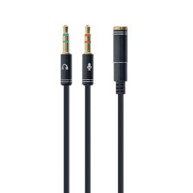 Audio Jack (3.5 mm) Splitter Cable GEMBIRD CCA-418M 20 cm by GEMBIRD, Cables - Ref: S9115283, Price: 2,70 €, Discount: %