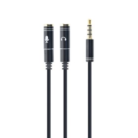 Audio Jack (3.5 mm) Splitter Cable GEMBIRD CCA-417M 20 cm by GEMBIRD, Cables - Ref: S9115284, Price: 2,73 €, Discount: %