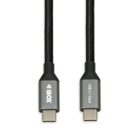 Cable USB C Ibox IKUMTC31G2 Black 0,5 m by Ibox, USB Cables - Ref: S9115300, Price: 9,58 €, Discount: %