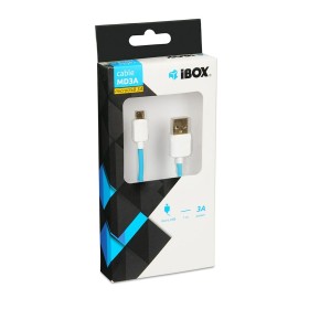 Câble USB A vers USB C Ibox IKUMD3A Bleu 1 m de Ibox, Câbles USB - Réf : S9115302, Prix : 2,19 €, Remise : %