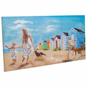 Pintura a Óleo Romimex Castanho Bege Creme Tela Mulher 60 x 90 x 3 cm | Tienda24 Tienda24.eu