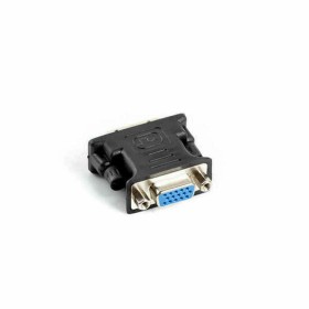 Adattatore VGA con DVI Lanberg AD-0012-BK Nero di Lanberg, Adattatori USB-VGA - Rif: S9115318, Prezzo: 1,29 €, Sconto: %