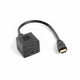 Adaptateur/convertisseur AV Lanberg AD-0019-BK Noir 20 cm de Lanberg, Adaptateurs DVI-HDMI - Réf : S9115325, Prix : 5,37 €, R...