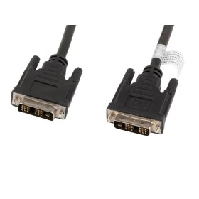 Câble Vidéo Numérique DVI-D Lanberg CA-DVIS-10CC-0030-BK Noir 3 m de Lanberg, Câbles DVI - Réf : S9115343, Prix : 6,45 €, Rem...