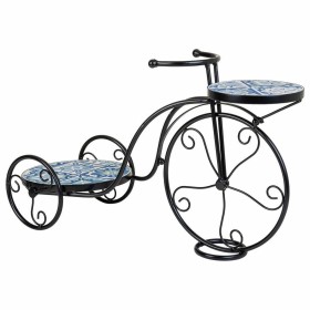 Flower Pot Stand Alexandra House Living Black Iron Tile Bicycle 23 x 36 x 53 cm | Tienda24 Tienda24.eu