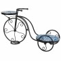 Flower Pot Stand Alexandra House Living Black Iron Tile Bicycle 26 x 43 x 67 cm | Tienda24 Tienda24.eu