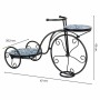 Flower Pot Stand Alexandra House Living Black Iron Tile Bicycle 26 x 43 x 67 cm | Tienda24 Tienda24.eu