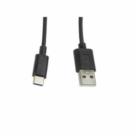 Cable USB A 2.0 a USB-C Lanberg CA-USBO-10CC-0010-BK Negro 1 m (1 unidad) de Lanberg, Cables USB - Ref: S9115379, Precio: 2,1...