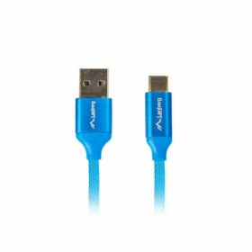 Câble USB A vers USB-C Lanberg CA-USBO-22CU-0005-BL Bleu 50 cm Quick Charge 3.0 (1 Unité) de Lanberg, Câbles USB - Réf : S911...