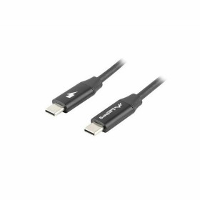 Câble USB-C Lanberg CA-CMCM-40CU-0010-BK Noir 1 m (1 Unité) de Lanberg, Câbles USB - Réf : S9115390, Prix : 3,78 €, Remise : %