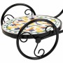 Flower Pot Stand Alexandra House Living Black Iron Tile Bicycle 26 x 43 x 67 cm | Tienda24 Tienda24.eu