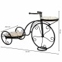 Flower Pot Stand Alexandra House Living Black Iron Tile Bicycle 26 x 43 x 67 cm | Tienda24 Tienda24.eu