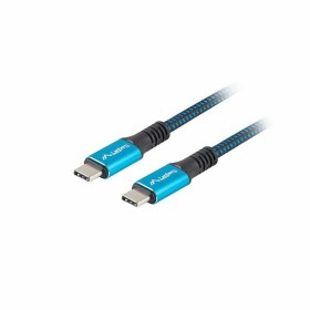 Câble USB-C Lanberg CA-CMCM-45CU-0005-BK Bleu Noir 50 cm (1 Unité) de Lanberg, Câbles USB - Réf : S9115409, Prix : 12,87 €, R...