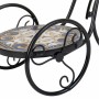 Flower Pot Stand Alexandra House Living Black Iron Tile Bicycle 23 x 36 x 53 cm | Tienda24 Tienda24.eu