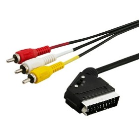 3 x RCA to SCART Cable Savio CL-133 by Savio, Cables - Ref: S9115486, Price: 5,01 €, Discount: %