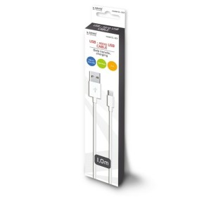 Cabo USB para micro USB Savio CL-123 Branco 1 m de Savio, Cabos USB - Ref: S9115488, Preço: 2,77 €, Desconto: %