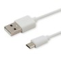 USB Cable to micro USB Savio CL-123 White 1 m | Tienda24 - Global Online Shop Tienda24.eu