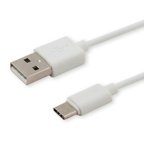 Cable USB A a USB C Savio CL-125 Blanco 1 m de Savio, Cables USB - Ref: S9115490, Precio: 3,34 €, Descuento: %