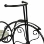 Suporte para Vasos Alexandra House Living Preto Ferro Azulejo Bicicleta 23 x 36 x 53 cm | Tienda24 Tienda24.eu