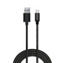 Cable USB A a USB C Savio CL-129 Negro 2 m de Savio, Cables USB - Ref: S9115493, Precio: 4,48 €, Descuento: %