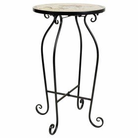 Flower Pot Stand Alexandra House Living White Metal Iron 25 x 37 x 59 cm | Tienda24 Tienda24.eu