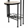 Flower Pot Stand Alexandra House Living Black Iron Tile 30 x 68 x 30 cm | Tienda24 Tienda24.eu