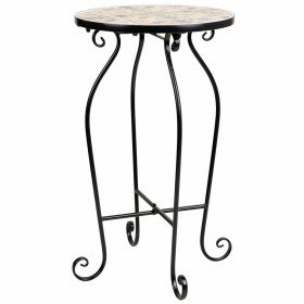 Flower Pot Stand Alexandra House Living Black Iron Tile Bicycle 23 x 36 x 53 cm | Tienda24 Tienda24.eu