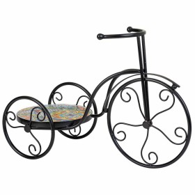 Blumentopfhalter Alexandra House Living Schwarz Eisen Kachel Fahrrad 23 x 36 x 53 cm | Tienda24 Tienda24.eu