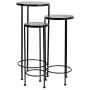 Soporte para Maceta Alexandra House Living Negro Hierro Azulejo 30 x 68 x 30 cm 3 Piezas | Tienda24 Tienda24.eu