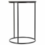 Set of 2 tables Alexandra House Living Black Iron MDF Wood 39 x 57 x 39 cm | Tienda24 Tienda24.eu