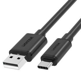 Câble USB A vers USB C Unitek C14068BK Noir 2 m de Unitek, Câbles USB - Réf : S9115637, Prix : 6,27 €, Remise : %