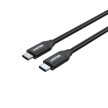 Cavo USB C Unitek C14059BK Nero 2 m | Tienda24 - Global Online Shop Tienda24.eu