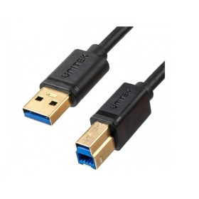 Câble USB 3.0 A vers USB B Unitek C14095BK-2M Noir 2 m de Unitek, Câbles USB - Réf : S9115647, Prix : 7,33 €, Remise : %